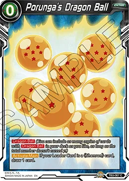 TB3-067 Porunga's Dragon Ball