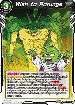 TB3-068 Wish to Porunga