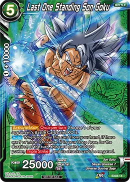 EX03-14 Last One Standing Son Goku (Promo)