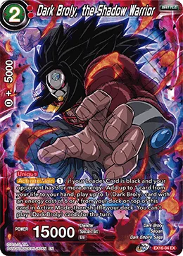 EX16-04 Dark Broly, the Shadow Warrior