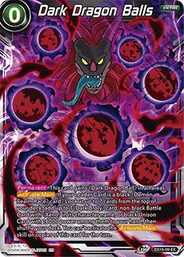 EX16-09 Dark Dragon Balls