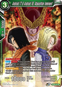 EX20-04 Android 17 & Android 18, Absorption Imminent