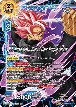 EX22-02 SS Rose Goku Black, Dark Purple Sickle
