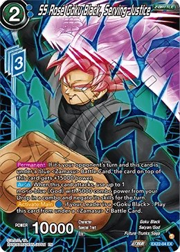 EX22-04 SS Rose Goku Black, Serving Justice