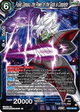 EX22-06 Fused Zamasu, the Power of the Gods is Complete